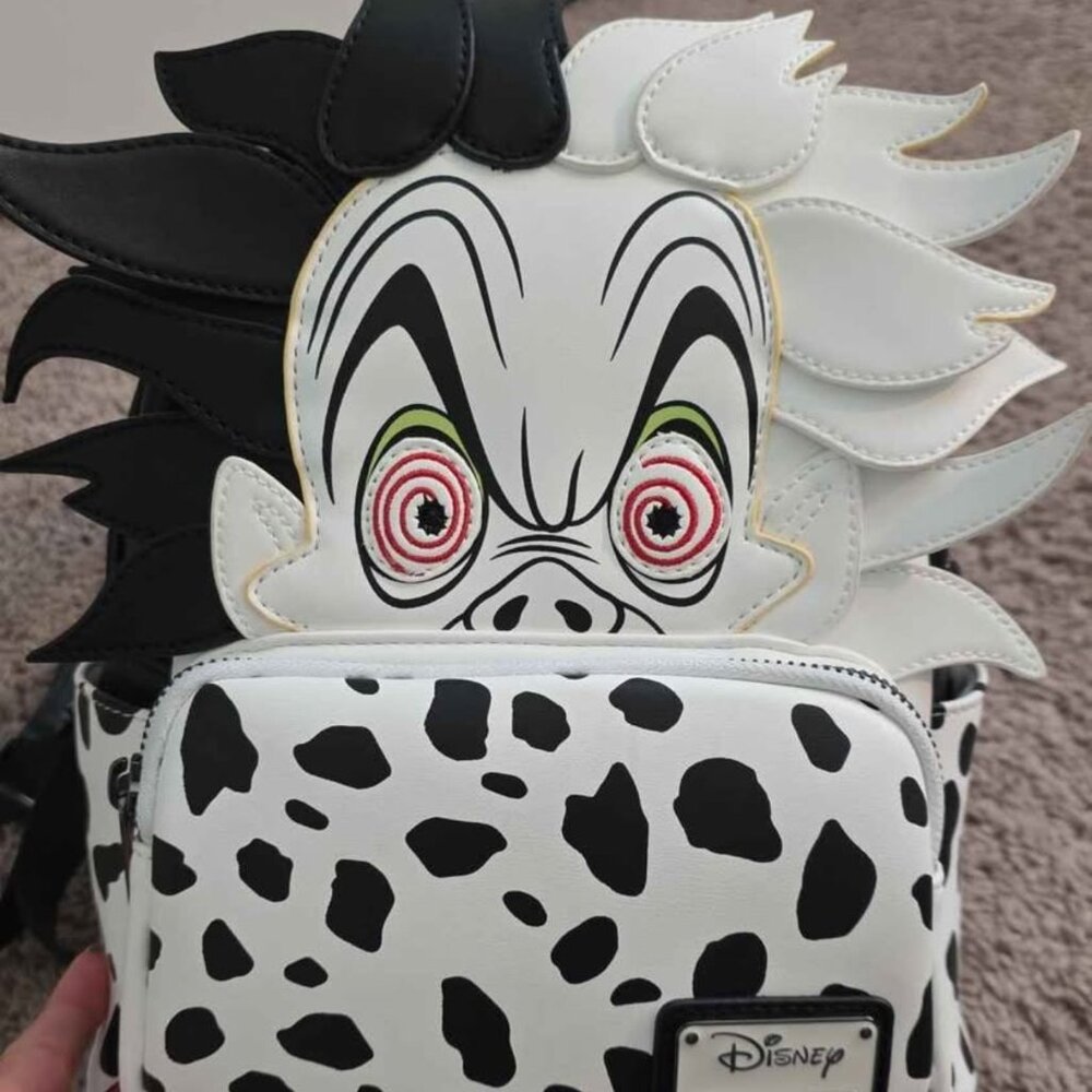 Disney Cruella DeVille Loungefly backpack